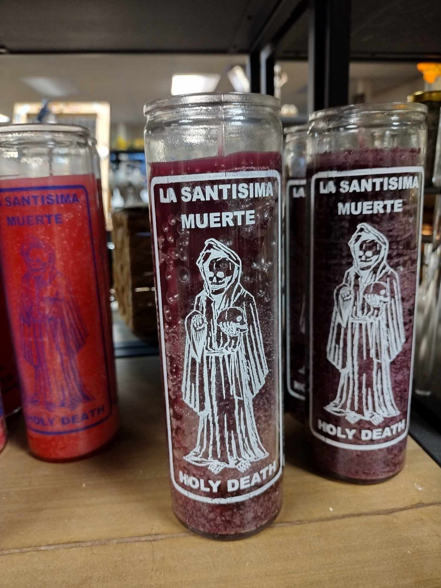 La Santisima Muerte Holy Death 7 Day Candle Hearth Wisdom Store